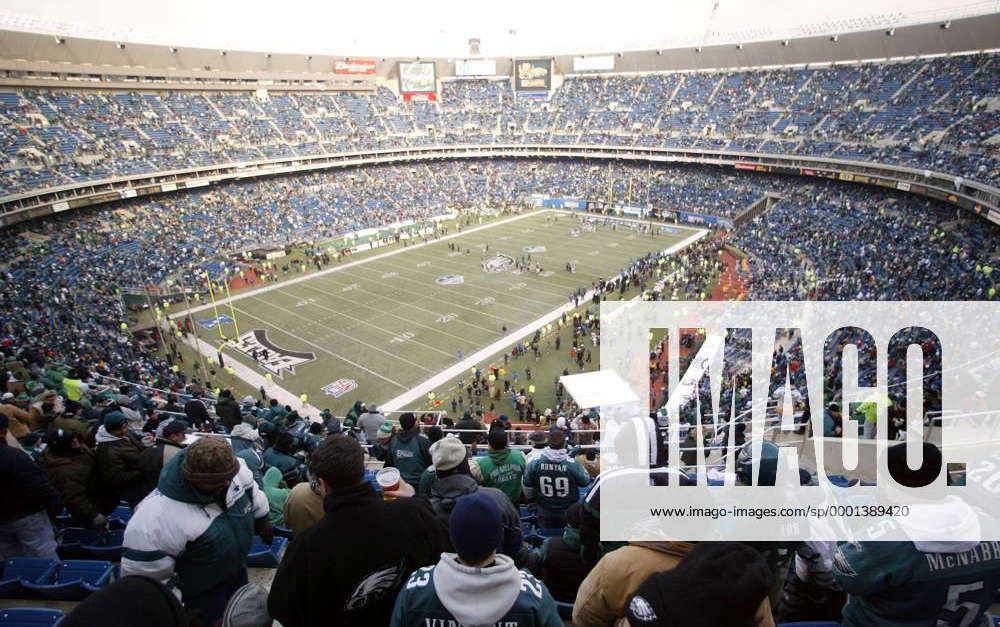 Das Veterans Stadium in Philadelphia, Spielstätte der Philadelphia Eagles -  PUBLICATION ONLY FOR