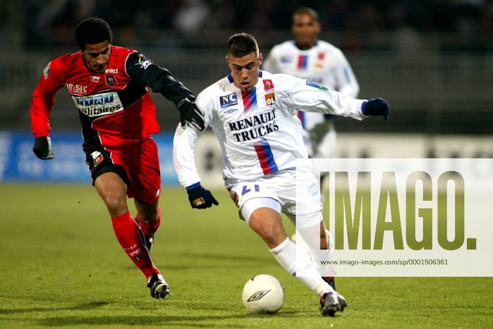 Bryan Bergougnoux (Lyon, re.) gegen Jean Joel Perrier Doumbe (Stade