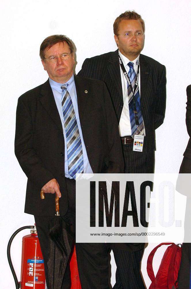 Präsident Hans Hermann Schwick (li.) und Vorstandsmitglied Andreas ...