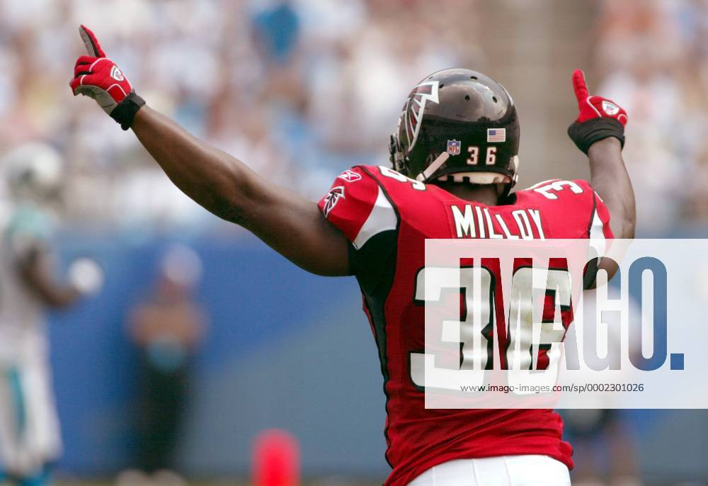 Safety Lawyer Milloy (Atlanta Falcons) jubelt Y (chp2006091017