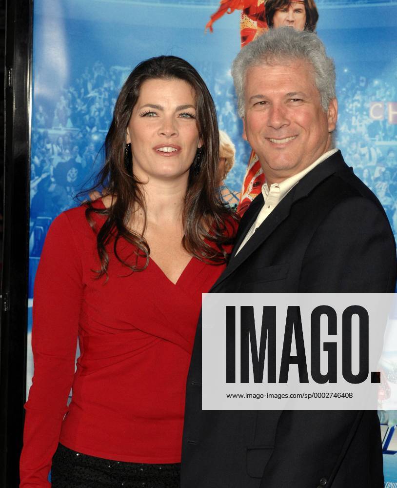 Nancy Kerrigan USA mit Ehemann Jerry Solomon anlässlich der Filmpremiere von Blades of Glory