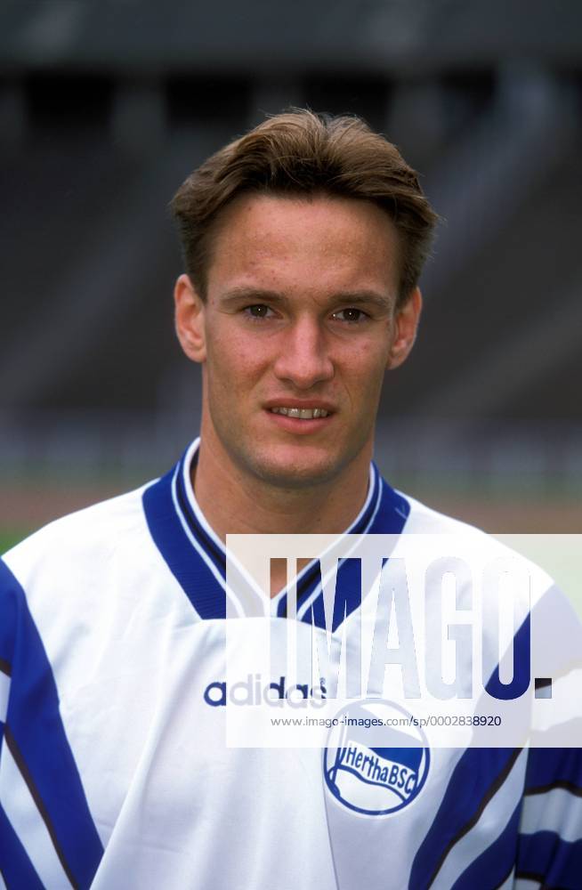 Oliver Schmidt (Hertha BSC Berlin) Fußball 2. BL Herren Saison 1996 ...