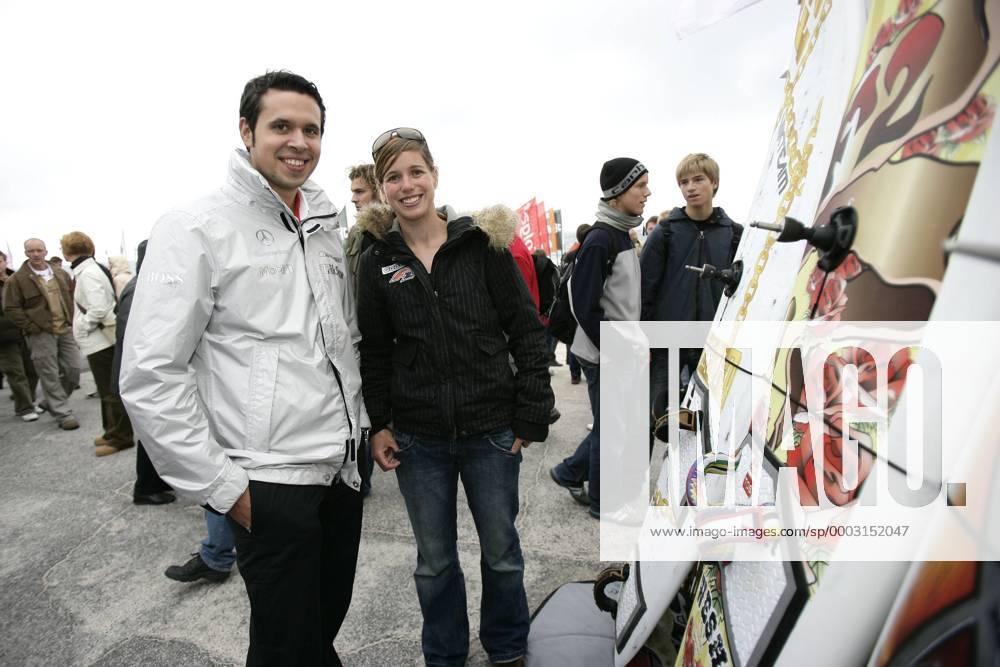 Daniel la Rosa (Deutschland Mercedes) und Steffi Wahl (Deutschland ...