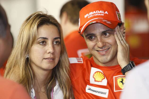 Felipe Massa mit Ehefrau Anna Rafaela Bassi Motorsport Grand Prix ...