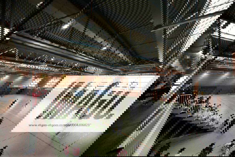 Lautertalhalle in Donzdorf während eines Kinderfußballturniers