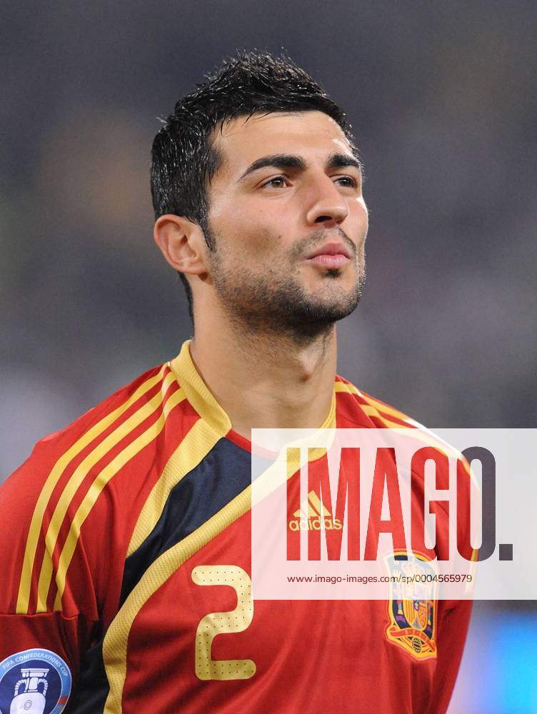 Raul Albiol Spanien Nationalhymne Fußball Länderspiel Herren Confederations Cup 2009 Natio