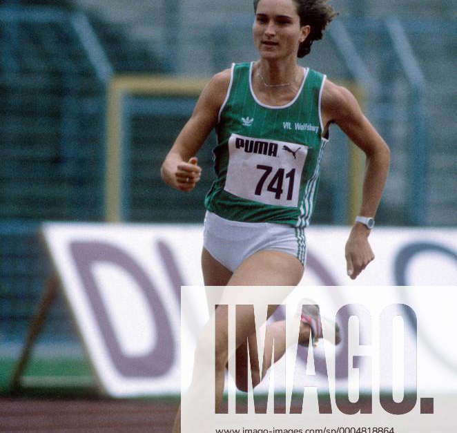 Karin Janke (BR Deutschland) Leichtathletik LM Damen DM 1990, Deutsche ...