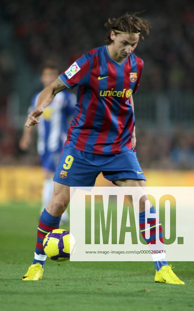 Carte Panini Megacracks 2009/10 - Slatan Ibrahimovic #70 FC Barcelone