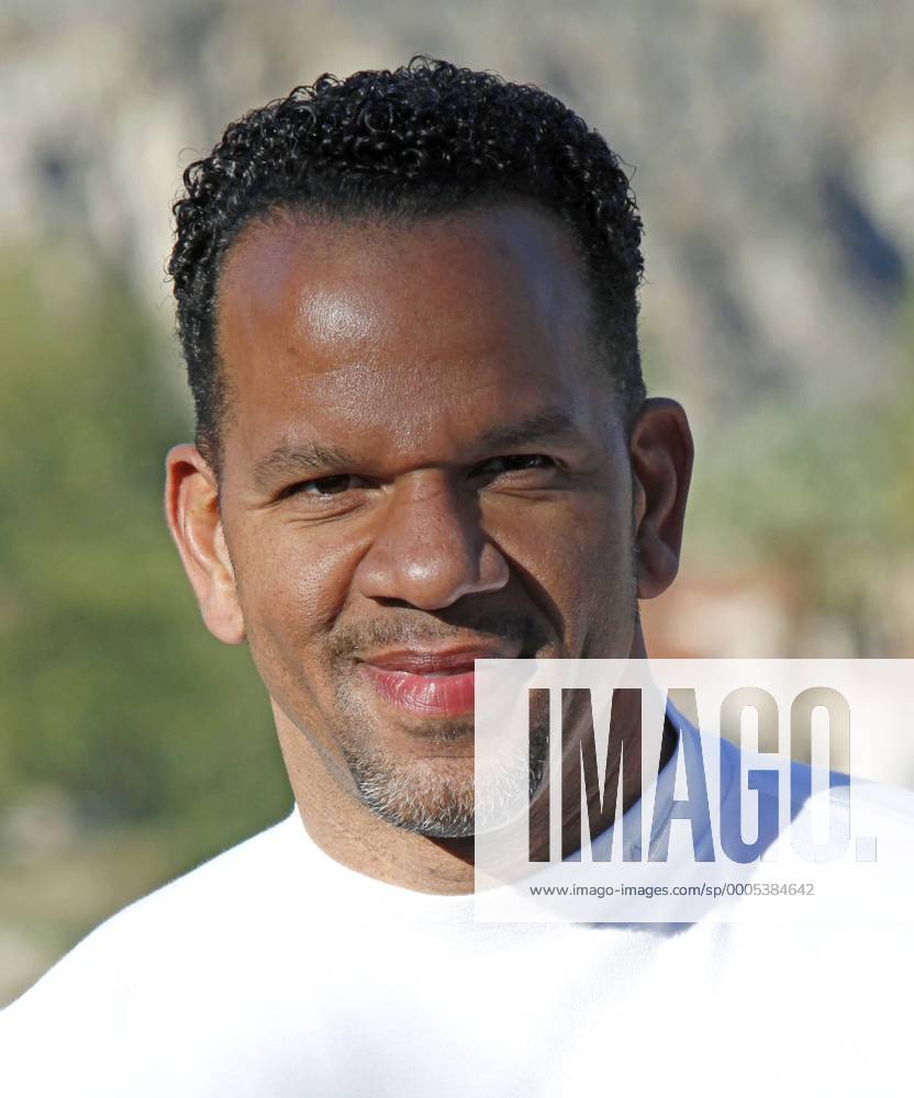 Former NFL wide receiver Andre Reed arrives at the Bob Hope Classic at ...