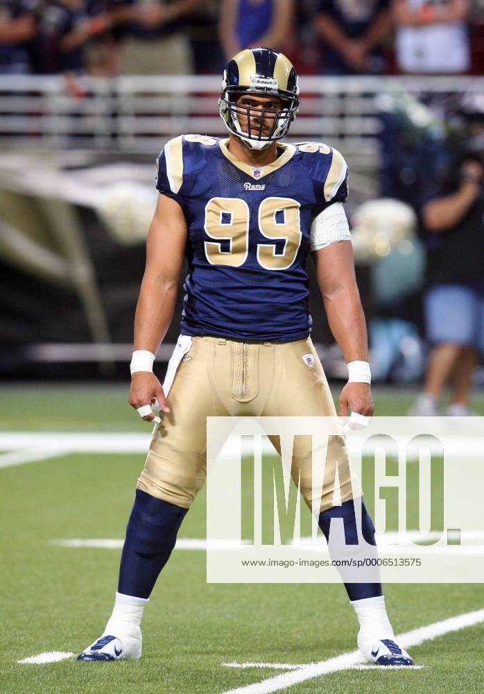 September 12, 2010: St. Louis Rams defensive end C.J. Ah You waits for the  kick-off