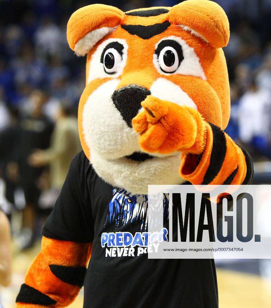 February 12, 2011: Memphis Tigers Mascot NCAA Basketball game