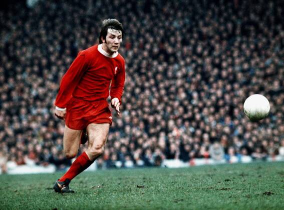 Jimmy Case (Liverpool) Liverpool v Everton. 3 4 76.