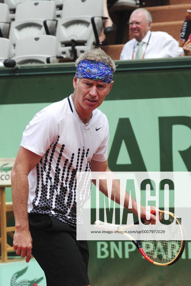 John Mc Enroe (USA) Tennis Internationaux de Roland Garros 05.06.