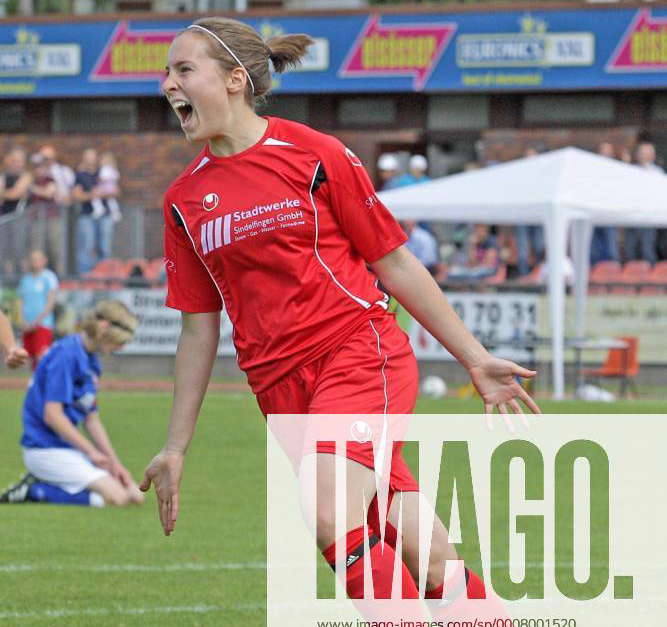 Jubel bei Jana Spengler (VfL Sindelfingen) nach dem 1:0 Endspiel um die ...