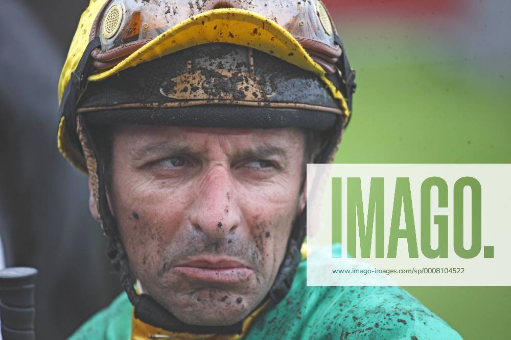 Jockey Davy Bonilla : für die Jockeys war es eine matschige ...