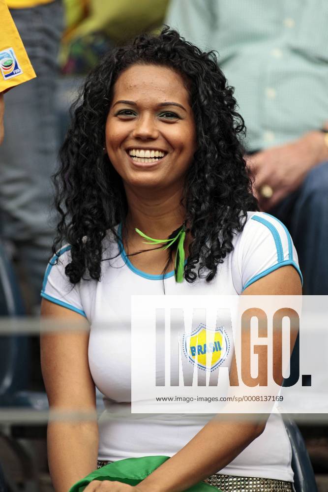 Brasilianische Fans, FIFA Frauen-Fussball Weltmeisterschaft 2011 ...