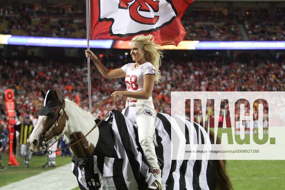 Oct. 31, 2011 - Kansas City, Missouri, U.S - Kansas City Chiefs mascot ...