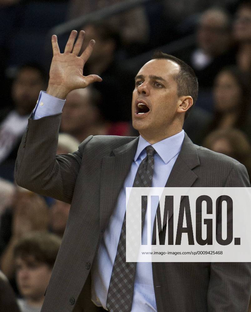 Indiana Pacers Head Coach Frank Vogel coaches against the Golden State ...