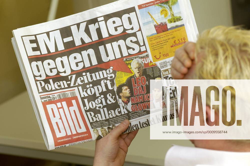 Feature Symbol: Bild-Schlagzeile 06 08 Thg Bild Zeitung Bildzeitung ...