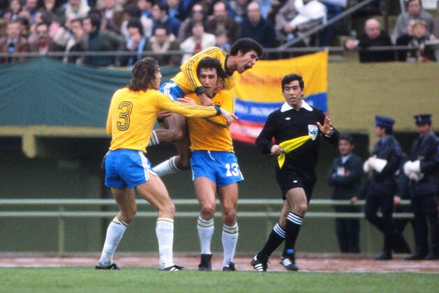 Football - World Cup 1978 Brazil v Italy. 3rd and 4th place play