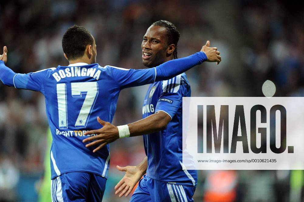 Didier DROGBA (che) - Jose BOSINGWA (che) - Finale UEFA Champions ...
