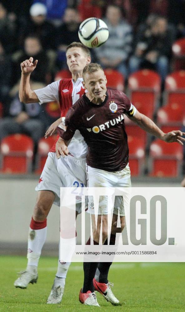 Czech soccer league, 9th round, Slavia Prague vs Sparta Prague on September  29, 2012, Prague, Czech