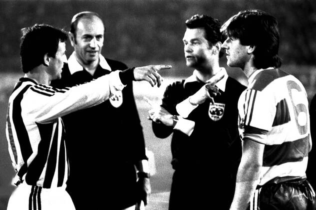 07.11.1984 Belgrade(Yugoslavia) FK Partizan-FC QPR Queens Park Rangers UEFA  Cup 2nd round men s