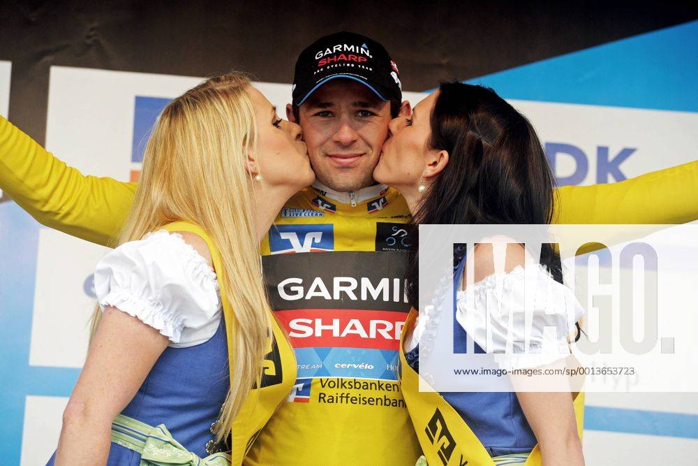 Alex RASMUSSEN ( DEN Garmin - Sharp ) gewinnt die erste Etappe der ...