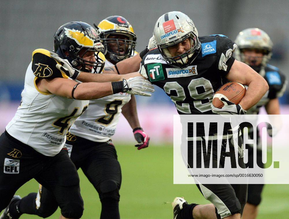 AMERICAN FOOTBALL - EFL, Raiders vs Adler INNSBRUCK,AUSTRIA,14.JUN.14 - AMERICAN  FOOTBALL - EFL, Eur