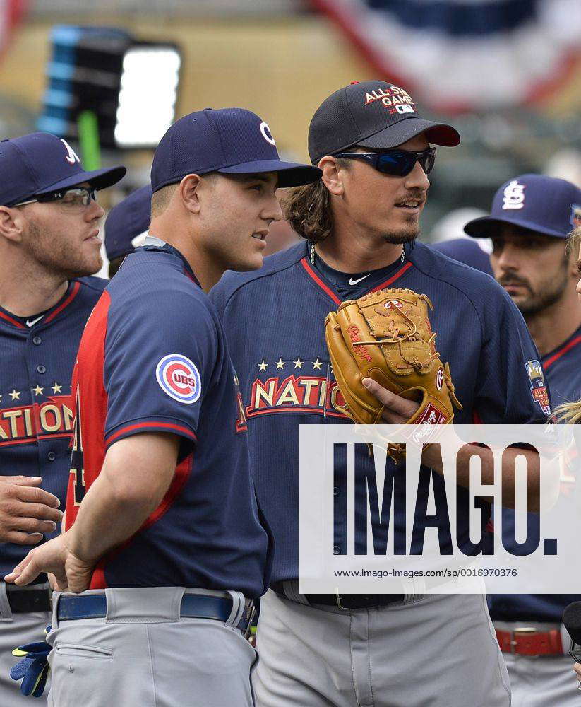 Jeff Samardzija without a team at All-Star Game