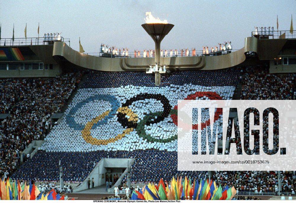 1980 Summer Olympics Opening Ceremony Opening Ceremony Ticket 1980