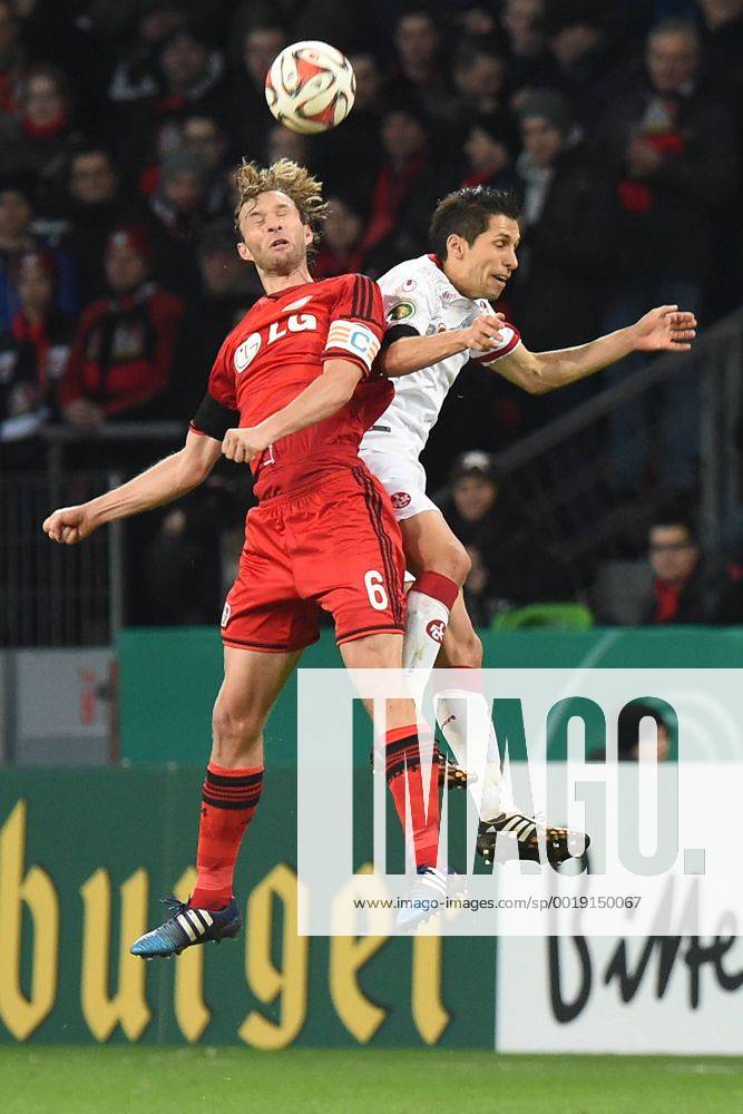 Fußball DFB-Pokal Achtelfinale Bayer Leverkusen - 1. FC Kaiserslautern ...