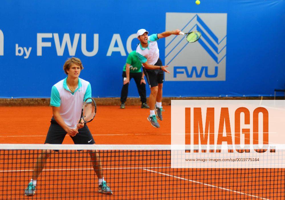 Finale im Doppel. Hier Sieger Alexander (li.) und Mischa Zverev Tennis