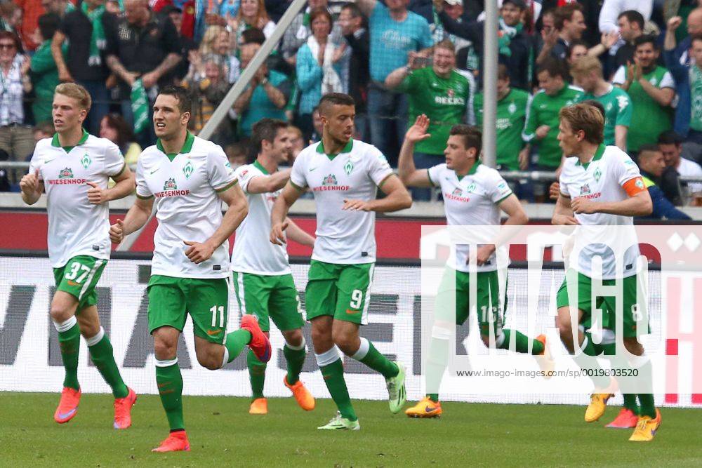 Aus 1. BL. Saison 2014 2015 Hannover 96 - Werder Bremen 1:1 Am 09.05. ...