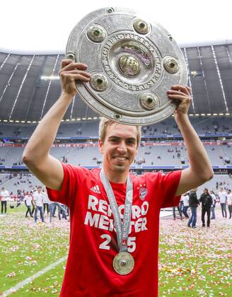 HLUONGTN Bundesliga Meistertrophäe Replica - Salatteller Trophäe 42,5cm Aus Metall Für Fans