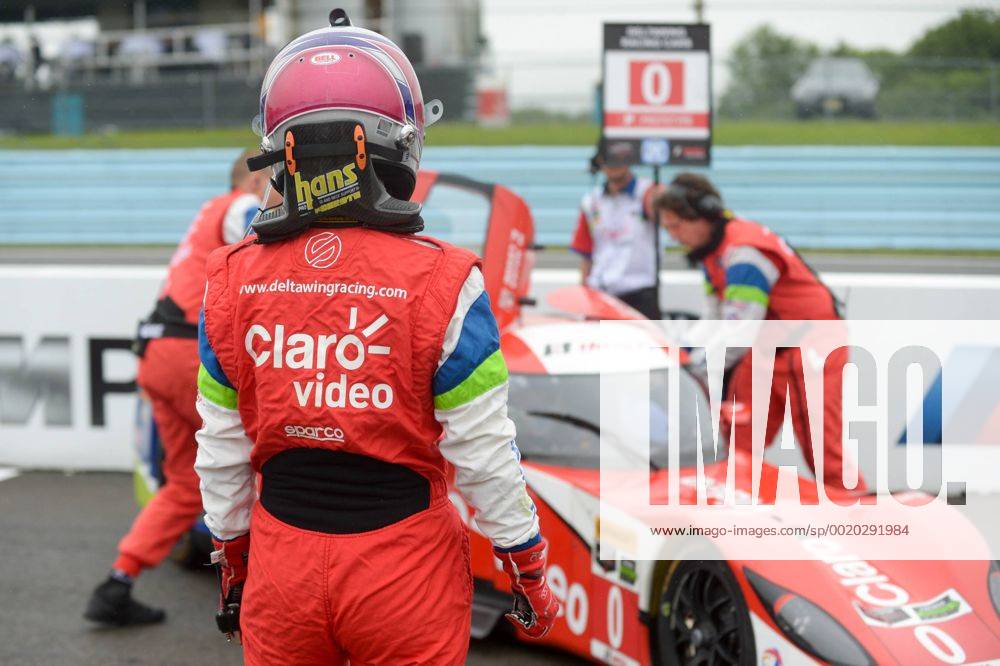 June 28, 2015 - Watkins Glen, New York, U.S - DeltaWing DWC13 driver ...