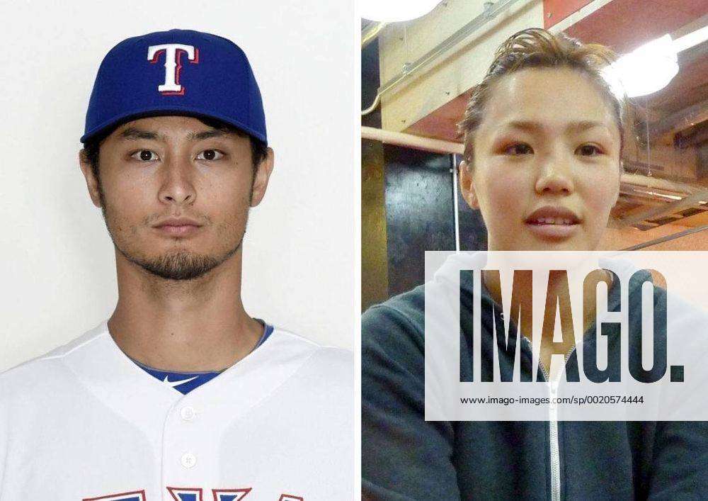 Darvish s partner Yamamoto gives birth Undated combined photo shows Texas  Rangers pitcher Yu Darvish