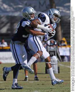 Dallas Cowboys cornerback Jason Wilson makes a reception during Dallas  Cowboys' NFL training camp, Saturday, Aug. 1, 2015, in Oxnard, Calif. (AP  Photo/Gus Ruelas Stock Photo - Alamy