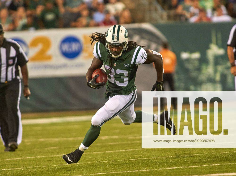 Aug. 21, 2015 East Rutherford, New Jersey, U.S. Jets running back