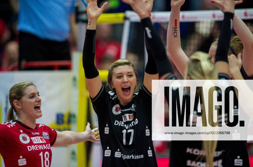 Volleyball, Damen, DVV - Pokal Halbfinale, Saison 2015 2016, Dresdner ...