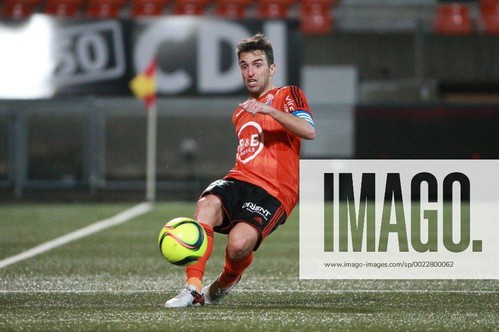 Jouffre Yann (lorient) FOOTBALL : FC Lorient vs Montpellier HSC - Ligue