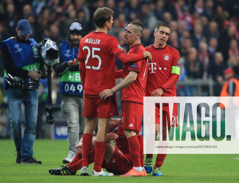 03.05.2016, CL Halbfinale, FC Bayern München Vs Atletico Madrid ...