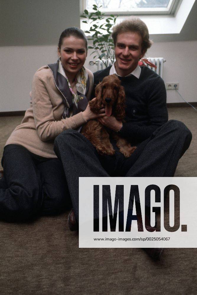 Karl-Heinz Rummenigge (FC Bayern München) mit seiner Freundin Martina