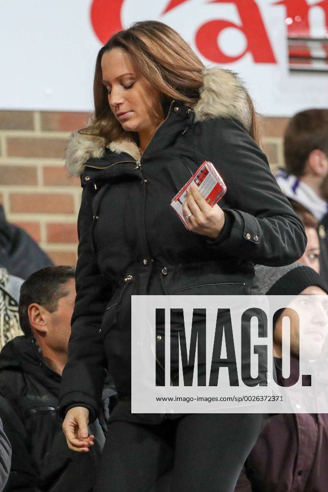 Anderlecht s Youri Tielemans s pregnant girlfriend pictured during the