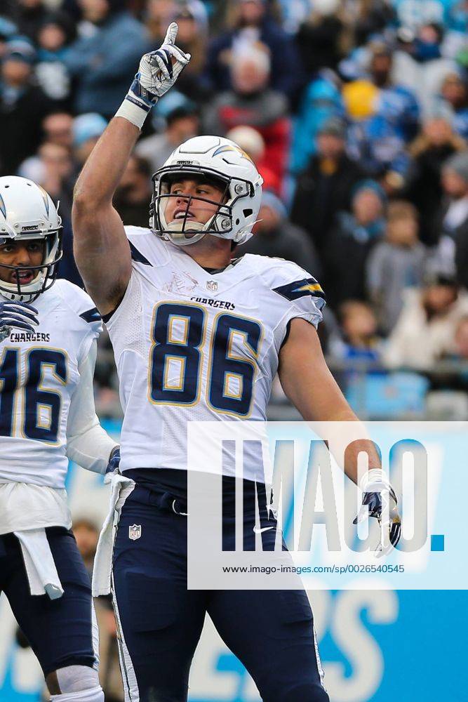 CHARLOTTE, NC - DECEMBER 11: San Diego Chargers tight end Hunter