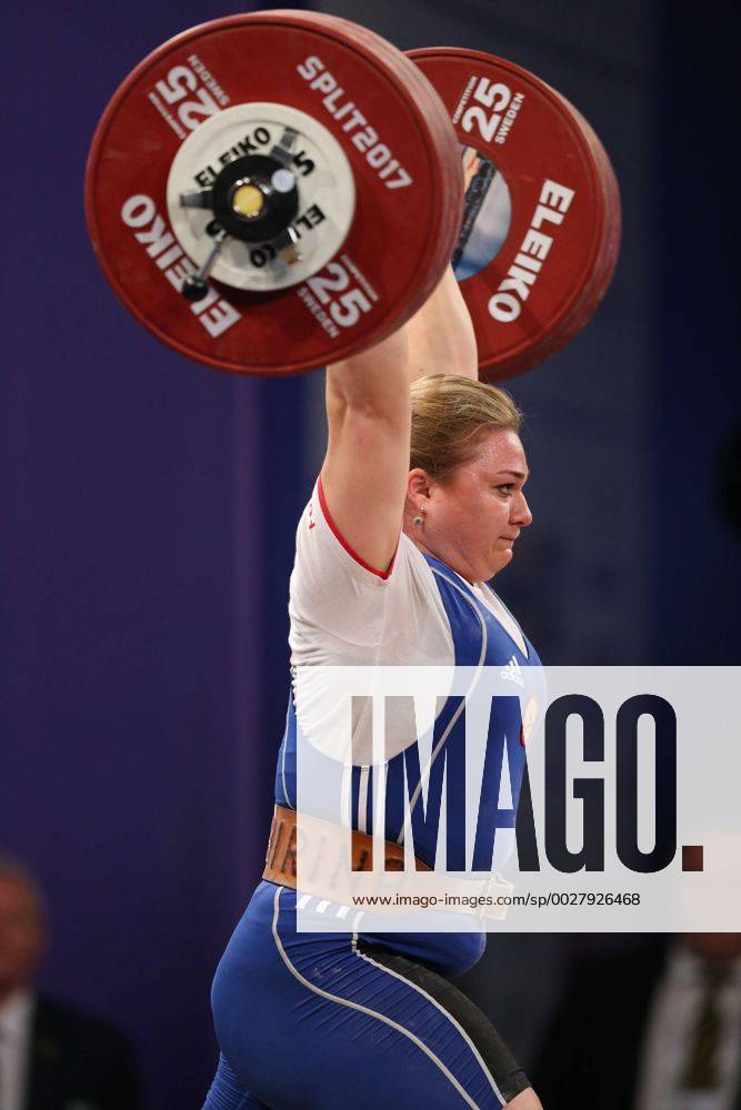 Tatiana Kashirina, RUS, During 2017 European Weightlifting ...