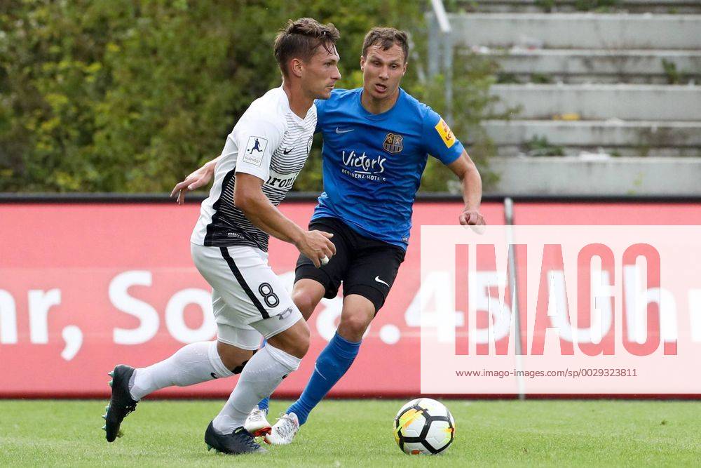 Das Spiel zwischen dem SV Elversberg und dem 1. FC Saarbrücken am Mittwochabend (02.08.2017) in Elv