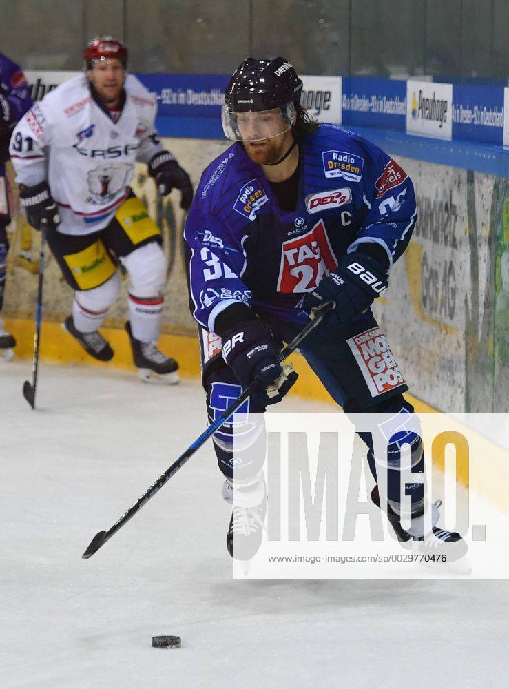 Rene Kramer ( 36, Dresden), Dresdner Eislöwen gegen Eisbären Berlin ...