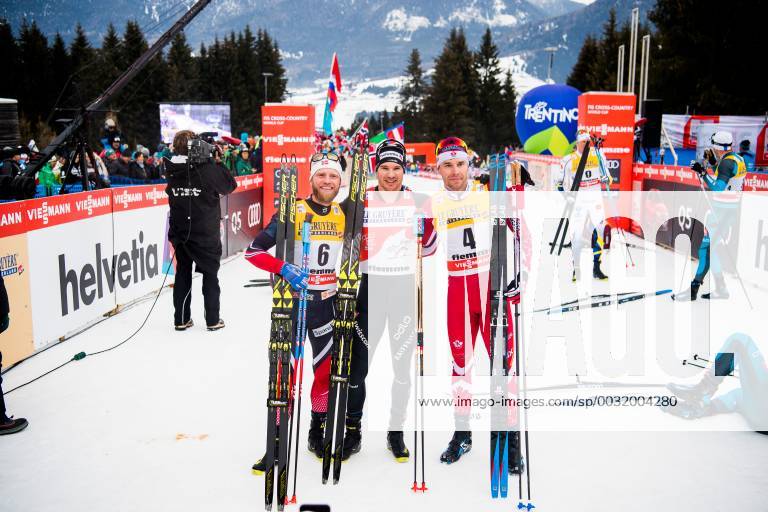 180107 Martin Johnsrud Sundby Of Norway Dario Cologna Of Switzerland ...