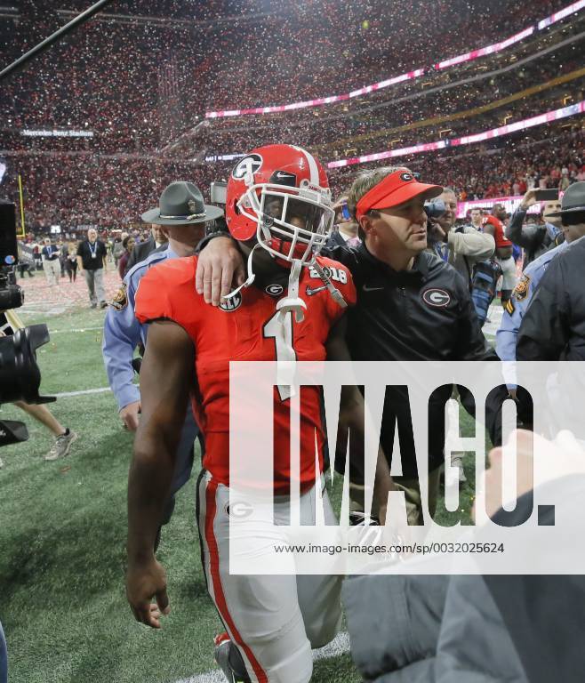 January 8, 2018 - GA, USA - Georgia Bulldogs Running Back Sony Michel ...